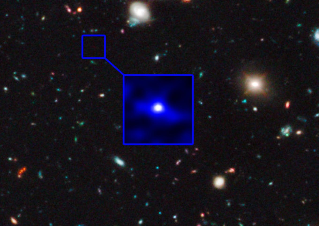 O μακρινότερος γνωστός γαλαξίας, βρέφος από τις απαρχές του χρόνου