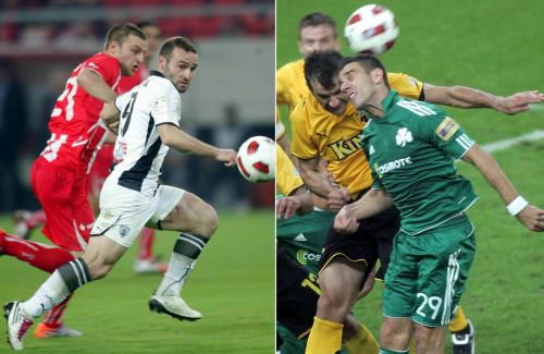 Ολυμπιακός vs ΠΑΟΚ και Παναθηναϊκός vs ΑΕΚ