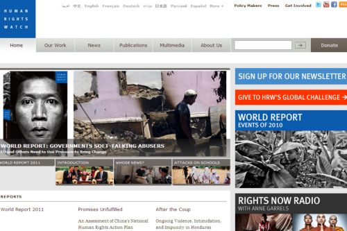 Τη χαλαρή διπλωματία της ΕΕ και του ΟΗΕ καταγγέλλει η HRW