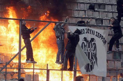 Κίνδυνος τιμωρίας του ΠΑΟΚ για τα επεισόδια στον Βόλο