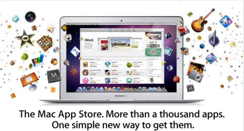 H Apple εγκαινιάζει το Mac App Store
