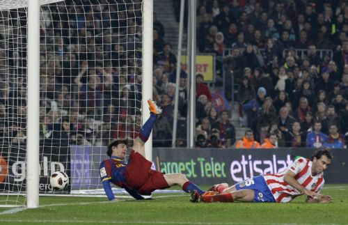 Σόου του Μέσι, περίπατος της Μπαρτσελόνα