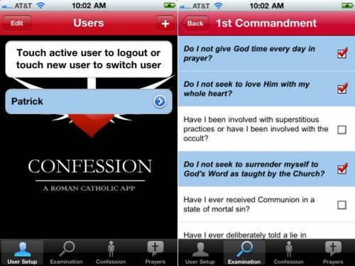 Εφαρμογή «εξομολόγησης» στο iPhone με τις ευλογίες της Καθολικής Εκκλησίας