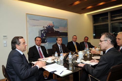 Την ανάγκη ενίσχυσης της σταθερότητας του τραπεζικού συστήματος τόνισε ο Αντ.Σαμαράς