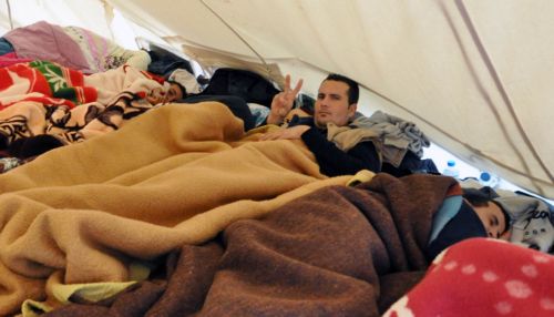 Πορεία συμπαράστασης στους μετανάστες στο κέντρο της Αθήνας