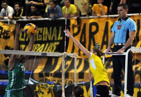 Έπιασε κορυφή ο ΠΑΟ με 3-1 σετ επί της ΑΕΚ, καταστροφές στο γήπεδο