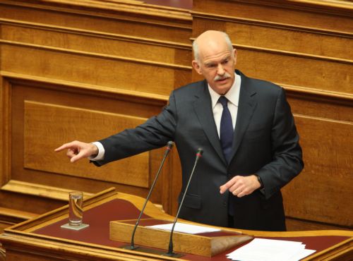 Επίθεση Παπανδρέου στην Αριστερά για παρότρυνση των πολιτών στην ανομία