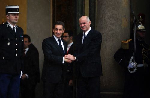 Συνάντηση Παπανδρέου-Σαρκοζί για τις ελληνικές θέσεις και το Σύμφωνο Ανταγωνιστικότητας