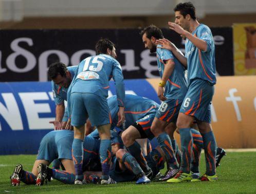 Η ΑΕΚ ανέβηκε τρίτη μέσω κρητικής… καταιγίδας