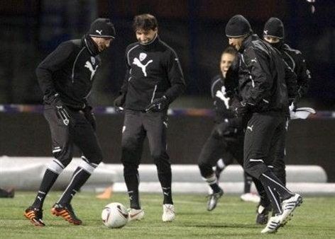 Προπόνηση στους -20 έκανε ο ΠΑΟΚ στη Μόσχα