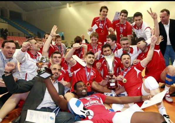 Κυπελλούχος Ελλάδας για το 2011 ο Ολυμπιακός με 3-1 σετ επί του Ηρακλή
