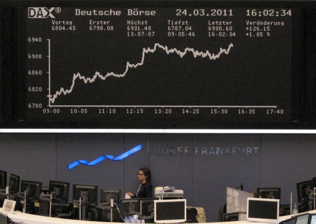 Στο πράσινο οι ευρωπαϊκές αγορές και η Γουόλ Στριτ την Πέμπτη