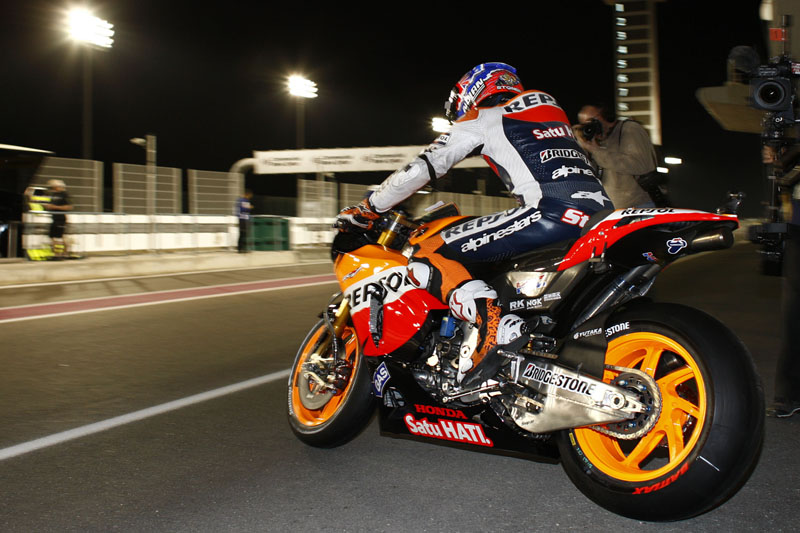 MotoGP Κατάρ 2011, ΕΔ1: Απόλυτος κυρίαρχος ο Casey Stoner