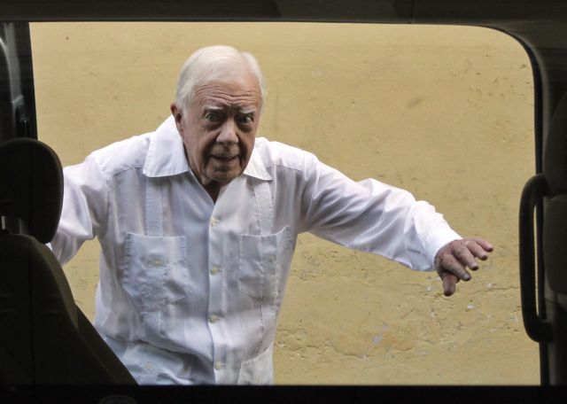 Στην Κούβα με πρόσκληση από τον Ραούλ Κάστρο ο Τζίμι Κάρτερ