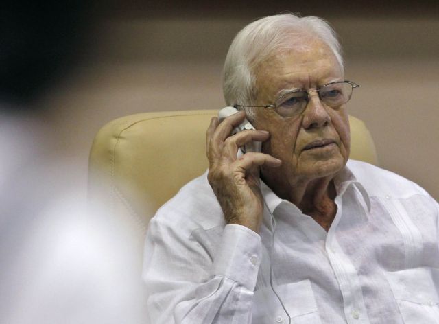 Αρση του αμερικανικού εμπάργκο ζήτησε από κουβανικού εδάφους ο Τζίμι Κάρτερ