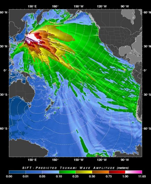 Τη Χαβάη χτύπησαν ασθενή κύματα τσουνάμι από το σεισμό στην Ιαπωνία