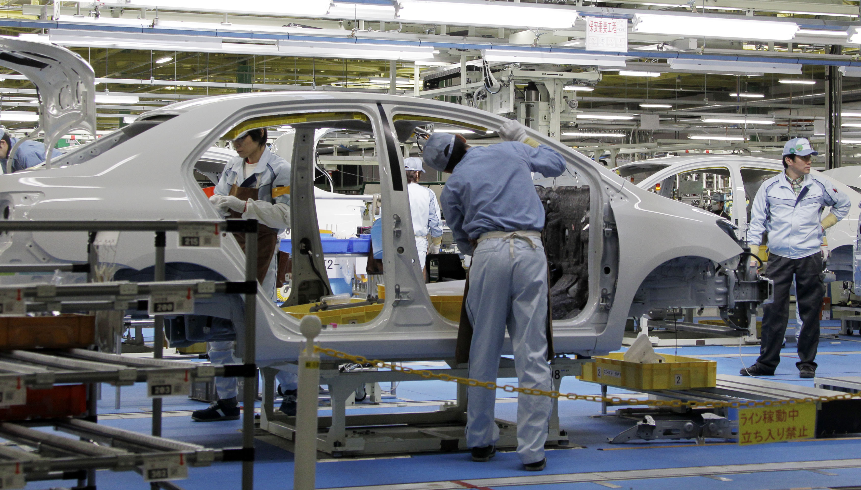 Κλειστά τις επόμενες ημέρες τα εργοστάσια συναρμολόγησης της Toyota