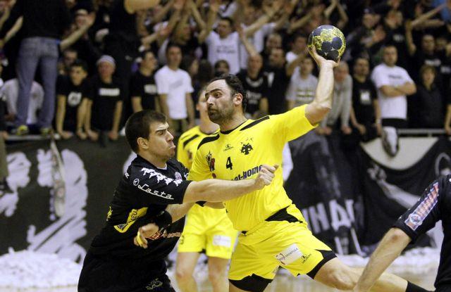 Η ΑΕΚ ηττήθηκε με 28-22 από την Παρτιζάν για τα προημιτελικά του Challenge Cup