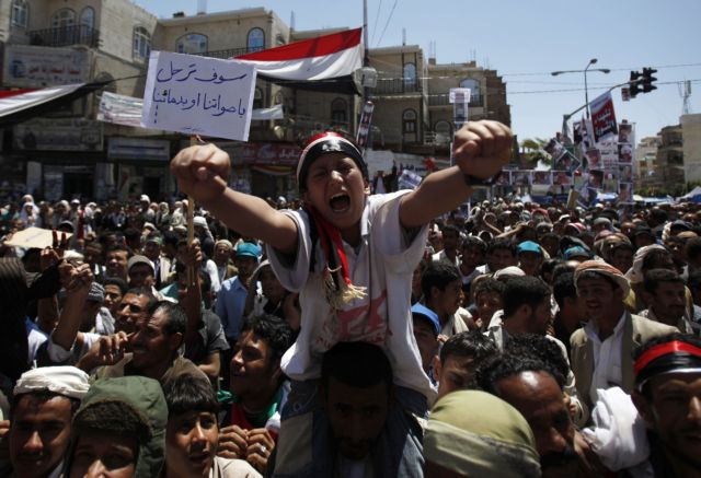 «Ημέρα Οργής» στην Υεμένη, νέες μαζικές διαδηλώσεις από αντικαθεστωτικούς