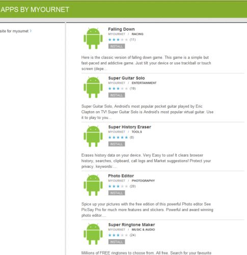 Το Google «καθαρίζει» το Android Market με συνοπτικές διαδικασίες