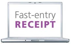 Καταχωρήστε τις αποδείξεις σας με ένα κλικ