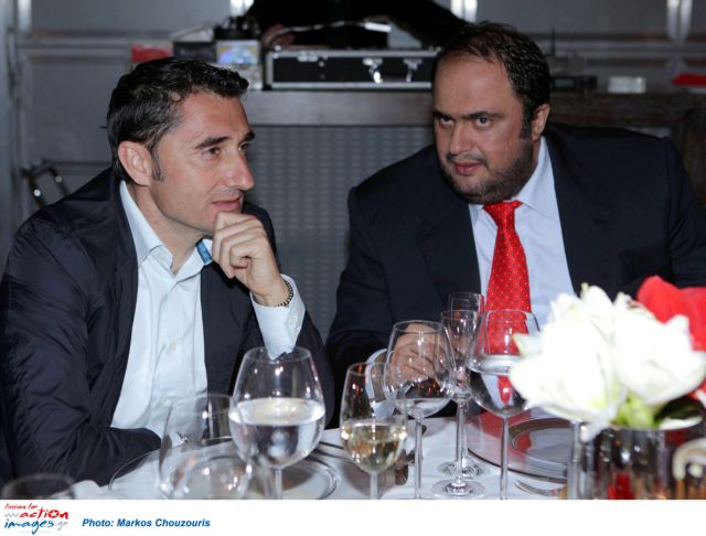 Στο δείπνο δεν βγήκαν τα… μαχαίρια για Μαρινάκη και Βαλβέρδε