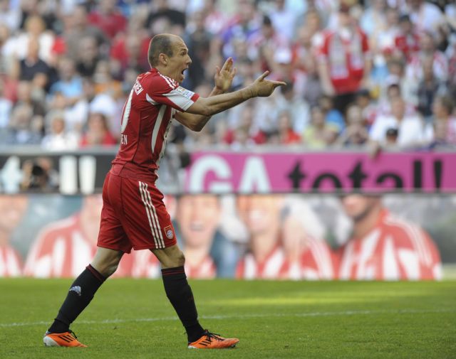 Aποκλεισμό δύο αγωνιστικών επέβαλε στον Ρόμπεν η Γερμανική Ποδοσφαιρική Ομοσπονδία