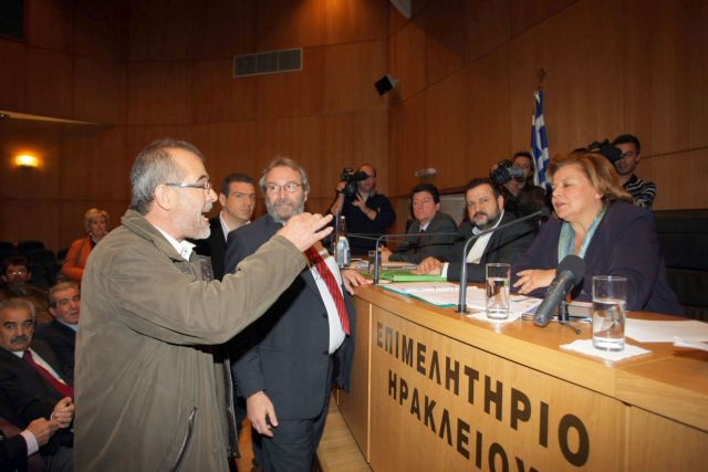 Επεισοδιακή η σύσκεψη υπό την Λ.Κατσέλη στο Επιμελητήριο του Ηρακλείου