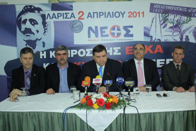 Θα βυθίζονται σκάφη με παράνομους μετανάστες, είπε ο Γ.Καρατζαφέρης