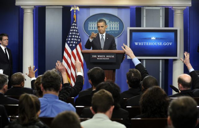 Ανεπίτρεπτο το αδιέξοδο στη συζήτηση για τον προϋπολογισμό, διαμηνύει ο Ομπάμα