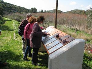 Ειδικό μονοπάτι για άτομα με προβλήματα όρασης εγκαινιάστηκε στη Βραυρώνα