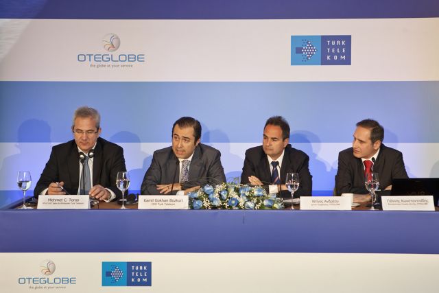 Νέα εμπορική συμφωνία OTEGlobe με την Turk Telekom