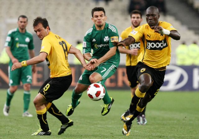 Παναθηναϊκός και ΑΕΚ έμειναν στο 1-1 στο ΟΑΚΑ