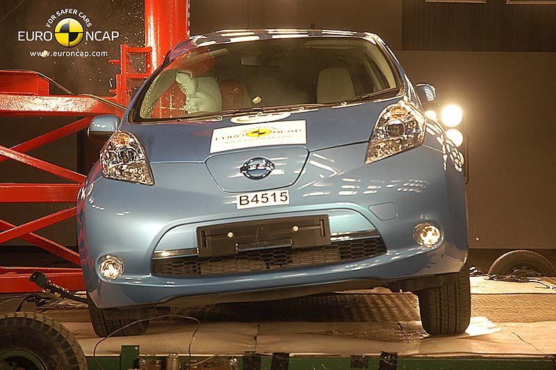 «Πεντάστερο» το Nissan Leaf στο EuroNCAP