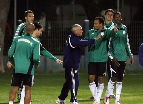 Άπαντες παρόντες στην προπόνηση του Παναθηναϊκού