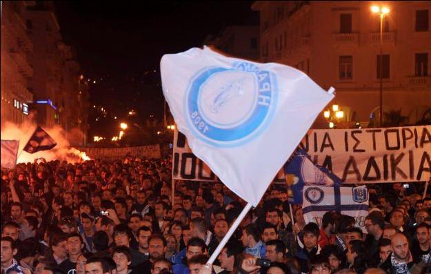 «Φωνή λαού» στην Αριστοτέλους για τον υποβιβασμό του Ηρακλή