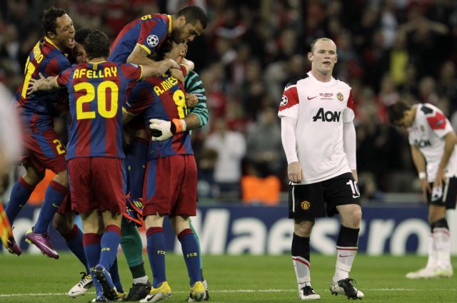 Ο Ρούνεϊ παραδέχτηκε για ακόμη μια φορά την ανωτερότητα της Μπάρτσα