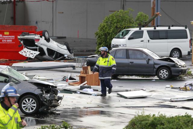 Φονικός ανεμοστρόβιλος σαρώνει τη Νέα Ζηλανδία