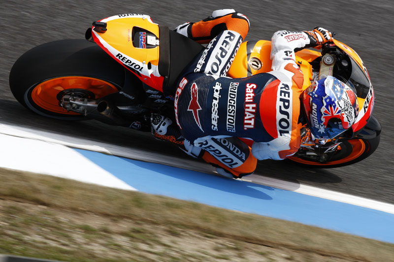 MotoGP Γαλλίας 2011, ΕΔ1-2: «Αόρατος» ο Casey Stoner