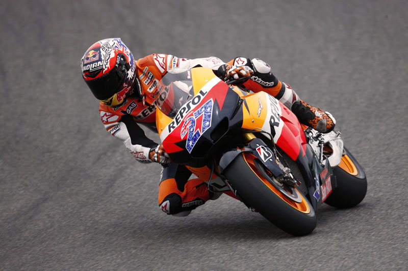 Πρώτη «γεύση» του Casey Stoner από τη Honda των 1.000 κ.εκ.