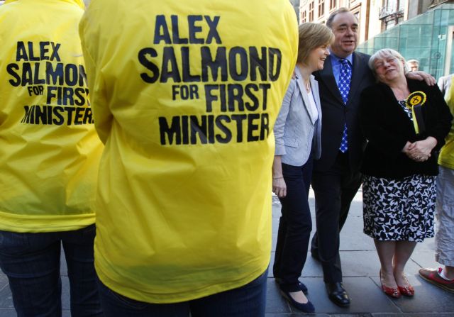 Αυτοδύναμη κυβέρνηση σχηματίζει το Εθνικό Κόμμα στη Σκωτία