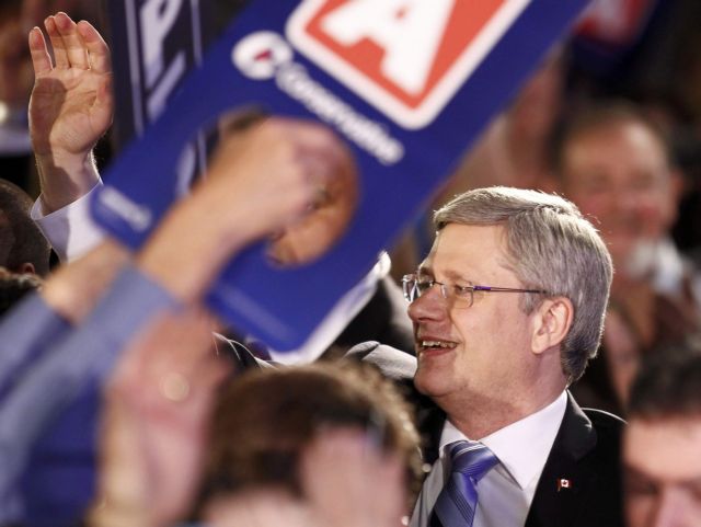 Ο Στίβεν Χάρπερ o μεγάλος νικητής στις ομοσπονδιακές εκλογές του Καναδά