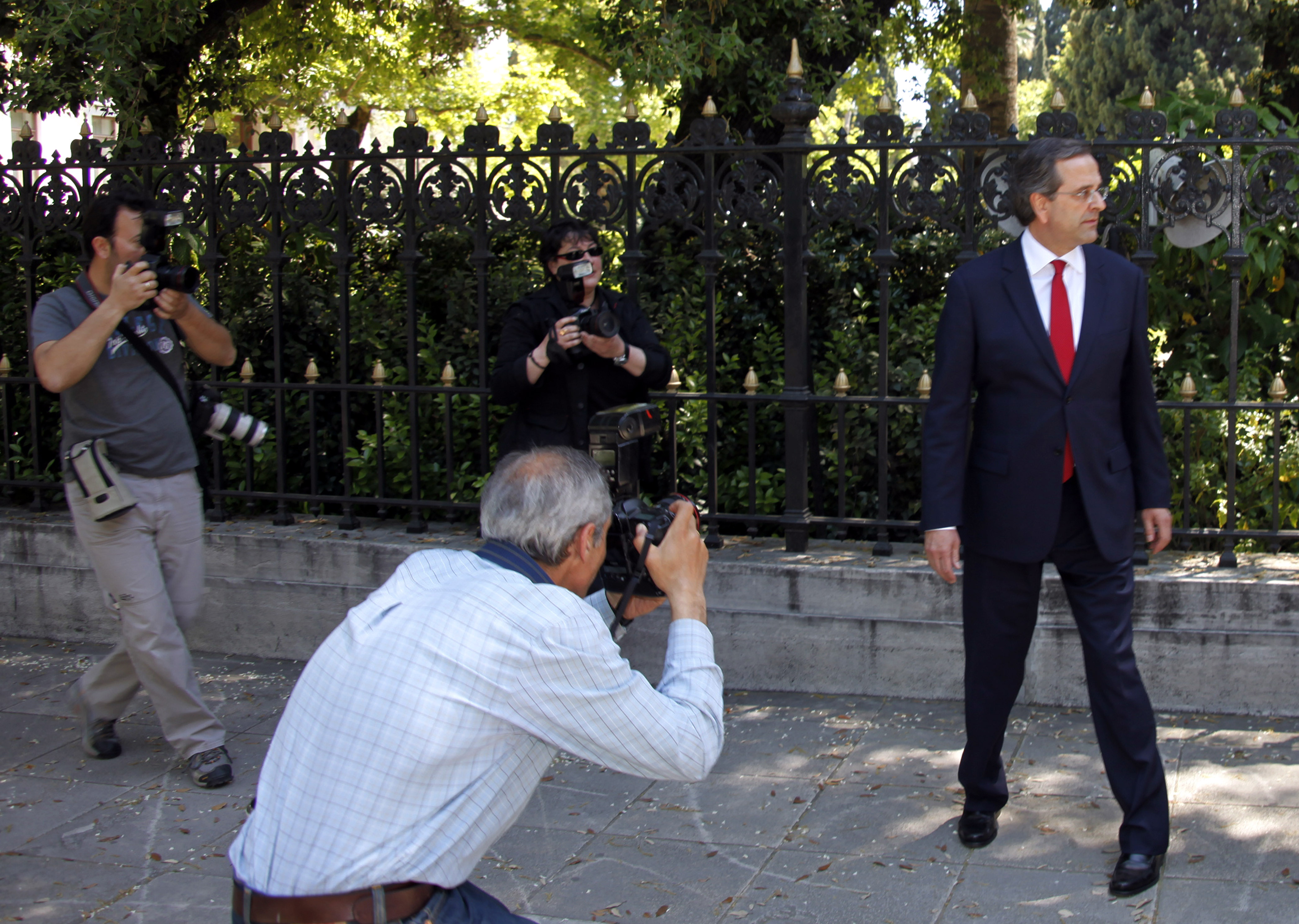 Ανοιχτό το ενδεχόμενο συναίνεσης σε «μέτρα που ωφελούν τη χώρα» άφησε ο Αντ.Σαμαράς