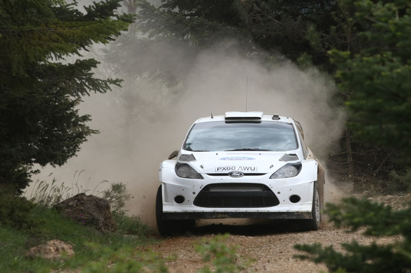 Η Ford στην ορεινή Κορινθία για δοκιμές ενόψει Ράλι Ακρόπολις