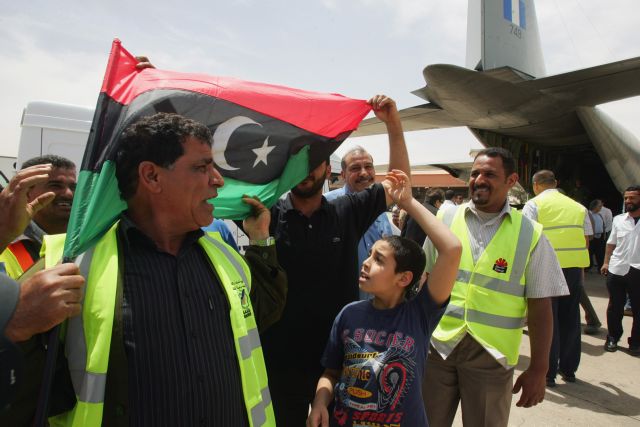 Ολοκληρώθηκε η αποστολή ανθρωπιστικής βοήθειας στη Λιβύη