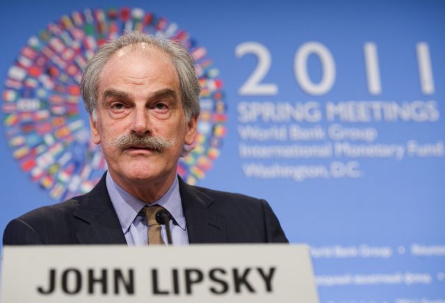 Ο Τζον Λίπσκι αναλαμβάνει χρέη γενικού διευθυντή του ΔΝΤ