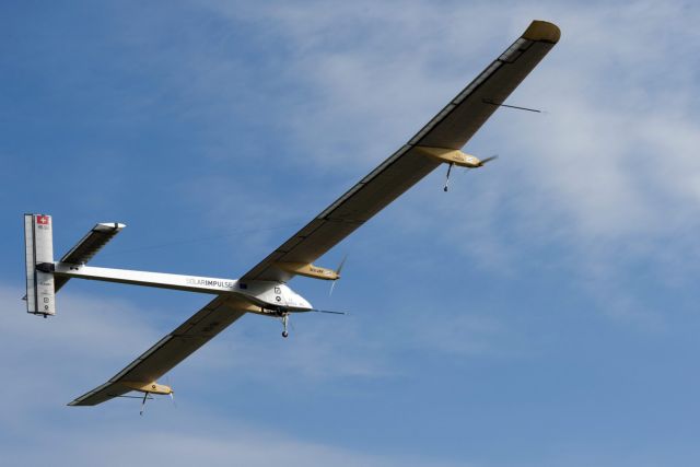 Επιτυχημένη η πρώτη διεθνής πτήση του ηλιακού αεροσκάφους