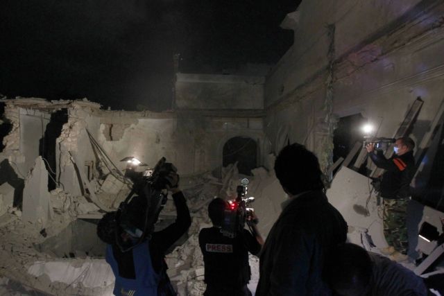 Νέες ΝΑΤΟϊκές επιδρομές συγκλόνισαν το κέντρο της Τρίπολης