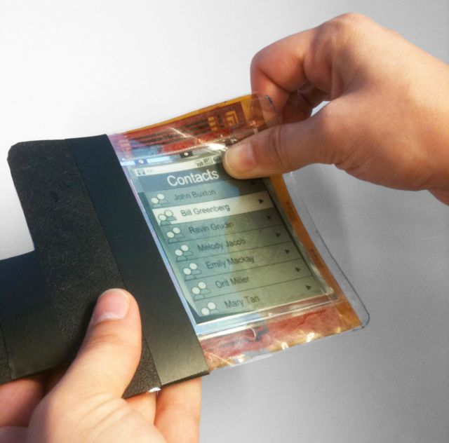 Εύκαμπτα smartphone και tablet σε πέντε χρόνια