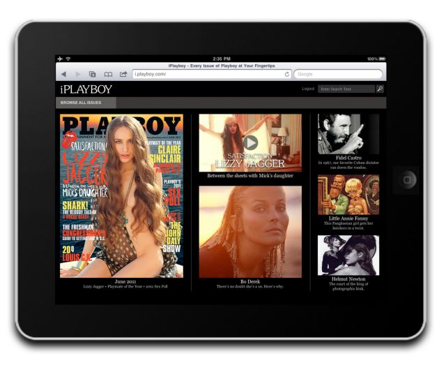 Όλο το Playboy στο iPad, όχι όμως στο Apple App Store